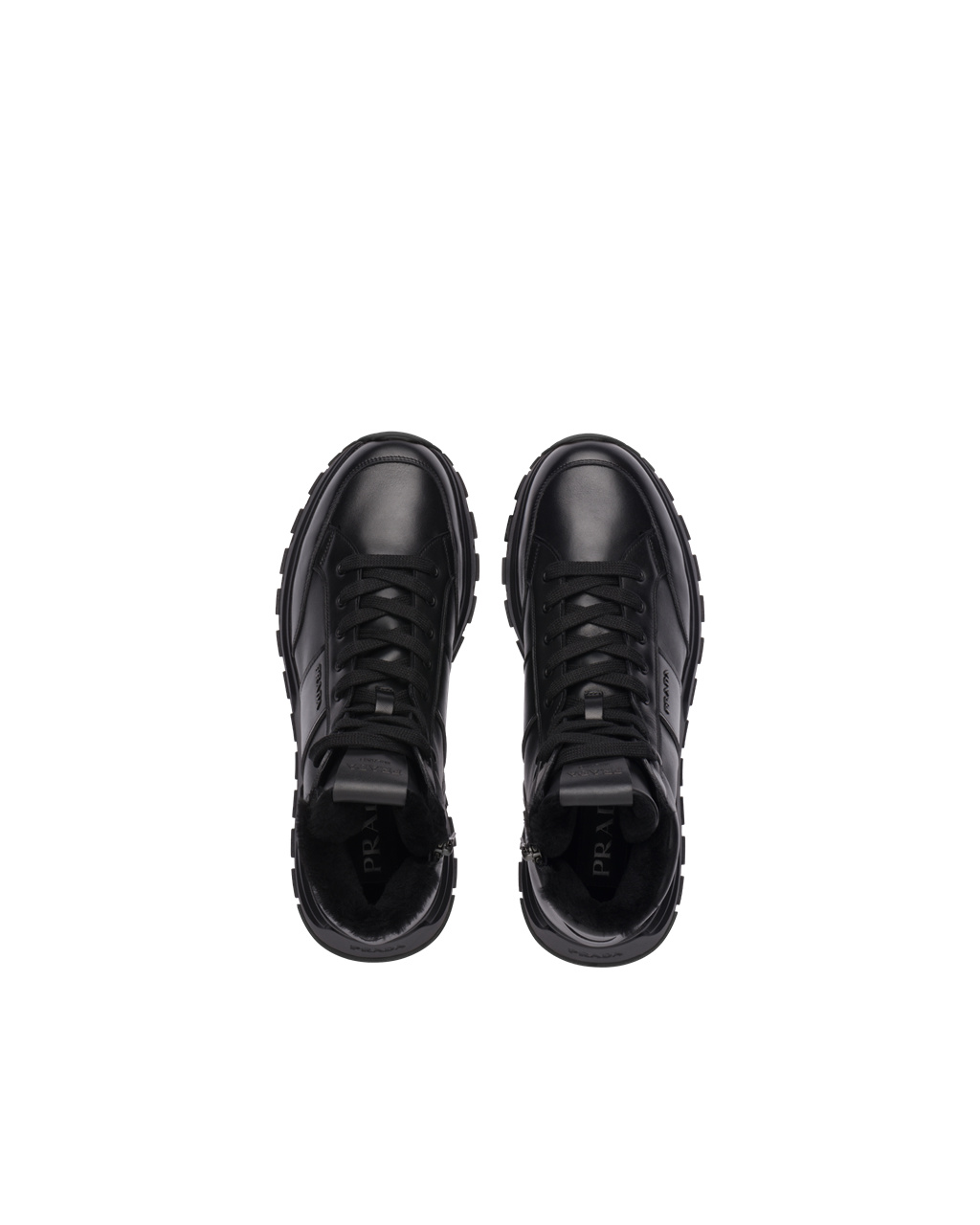 Prada Prada Prax 01 High-top Sneakers Svarte | TRNDGX679