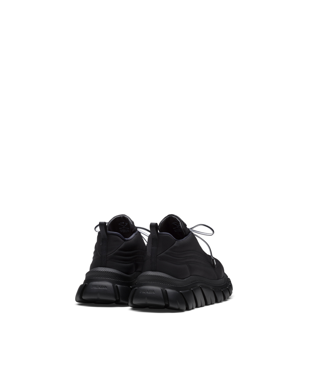 Prada Prada Rush Gabardine Re-nylon Sneakers Svarte | IPFHWZ674