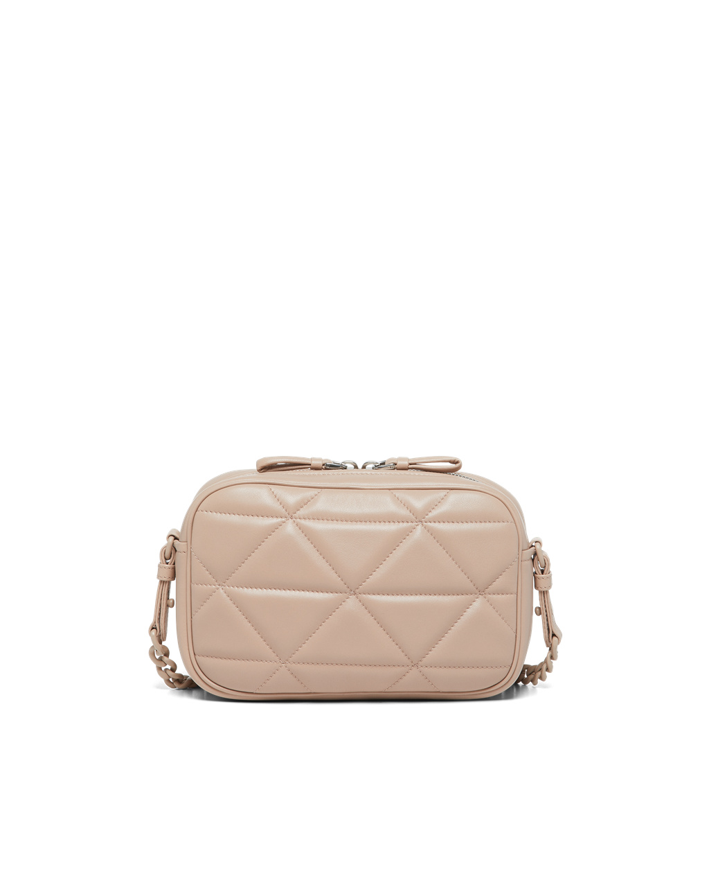 Prada Prada Spectrum Nappa Lær Shoulder Bag Beige | 543-MPFZTH