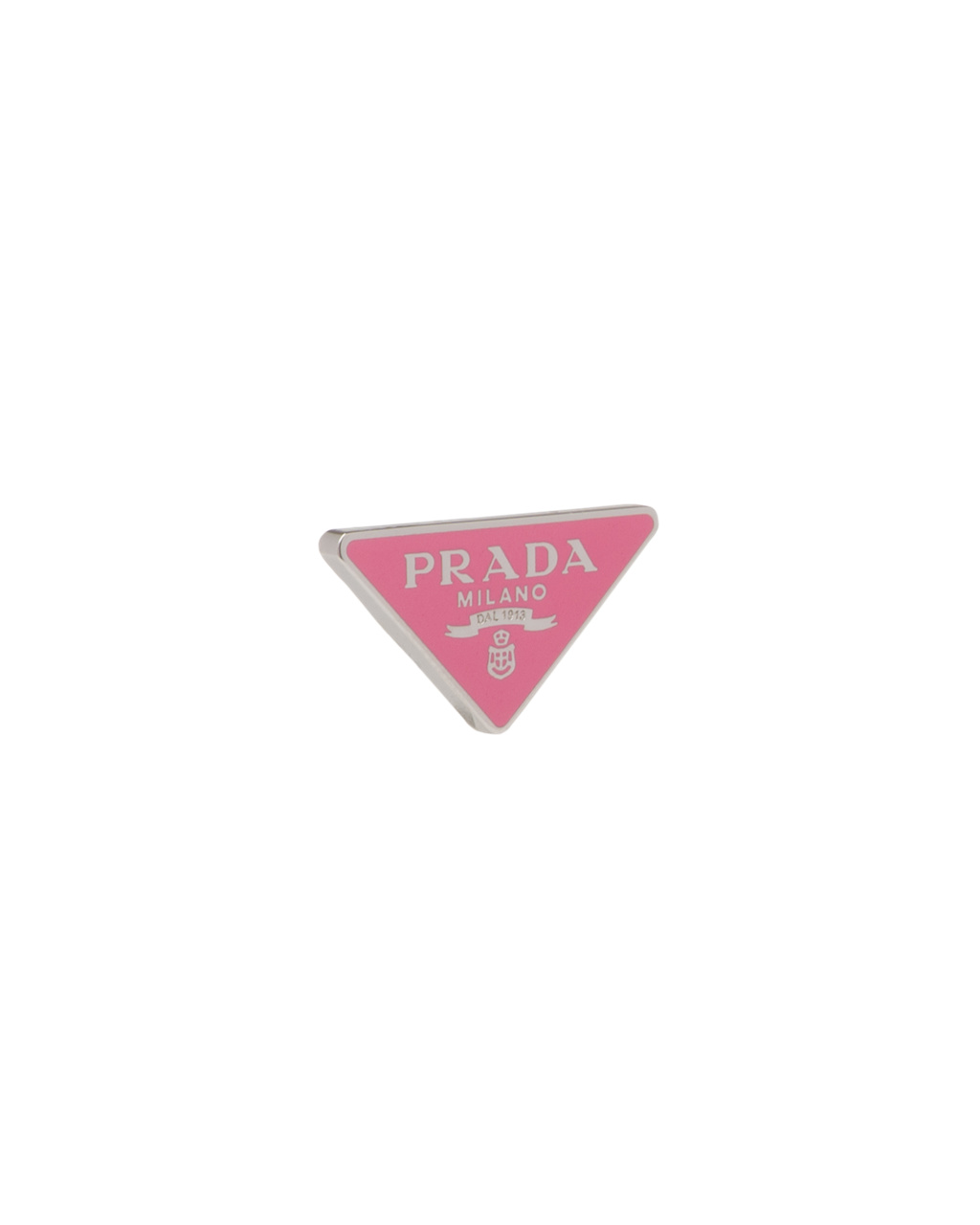 Prada Prada Symbole Clip Left Earring Rosa | DSENHV495