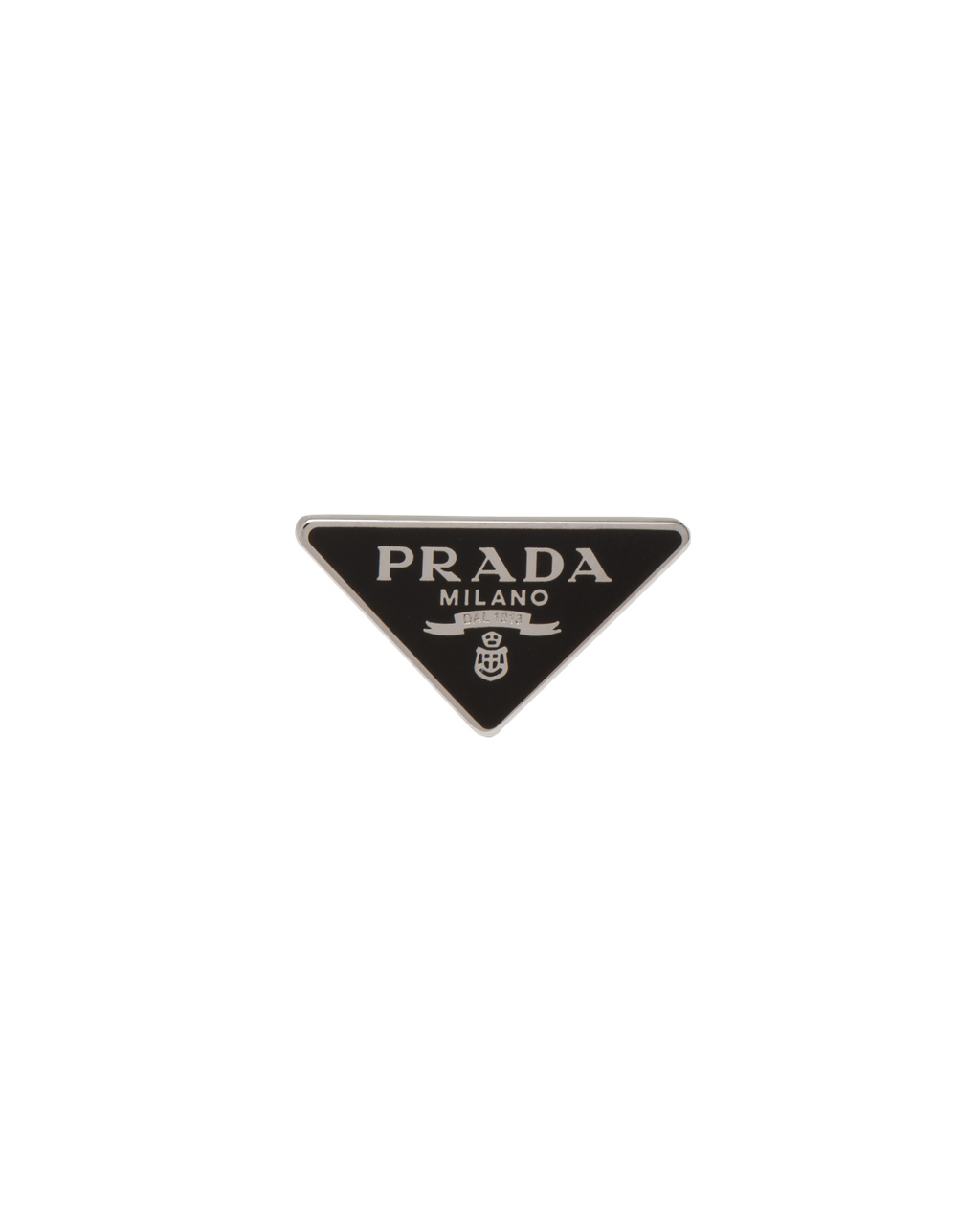 Prada Prada Symbole Clip Left Earring Svarte | BGFPUS943