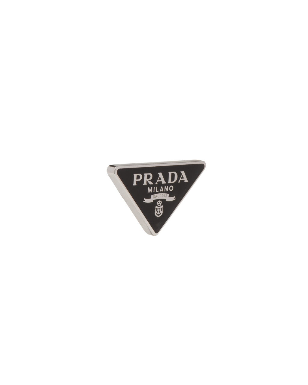 Prada Prada Symbole Clip Left Earring Svarte | BGFPUS943