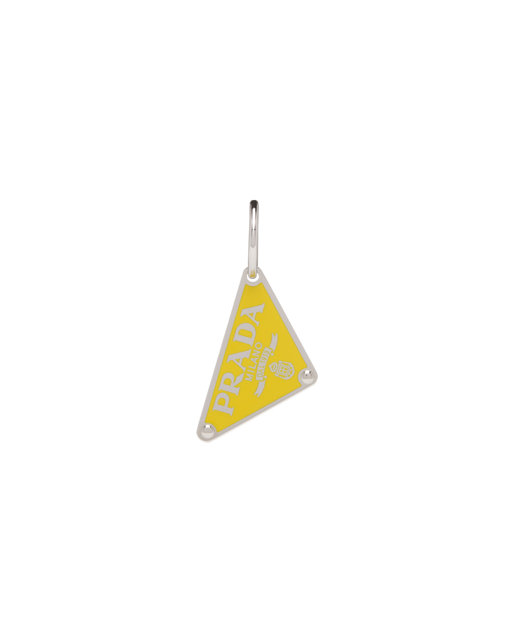 Prada Prada Symbole Pendant Left Earring Gul | ICZSKV561