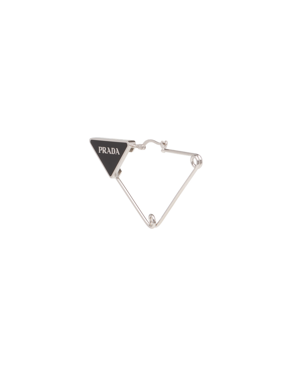 Prada Prada Symbole Single Earring Svarte | 510-QIHYCB