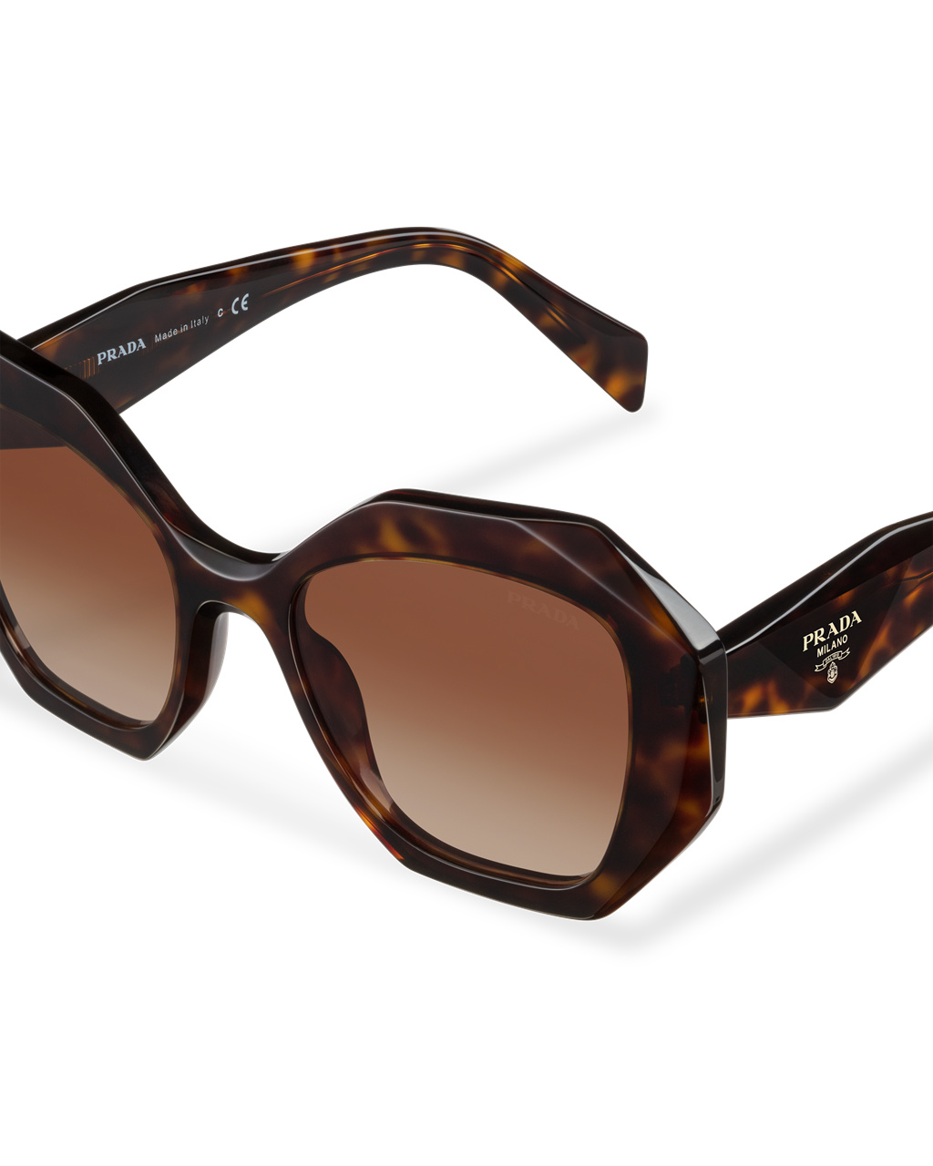 Prada Prada Symbole Sunglasses Geometrical Gradient Sienna Lenses | ECJDZN471