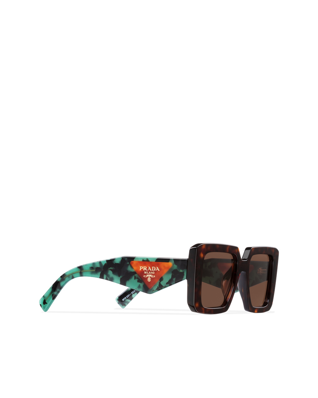 Prada Prada Symbole Sunglasses Squared Kaffe | WGCPYA769