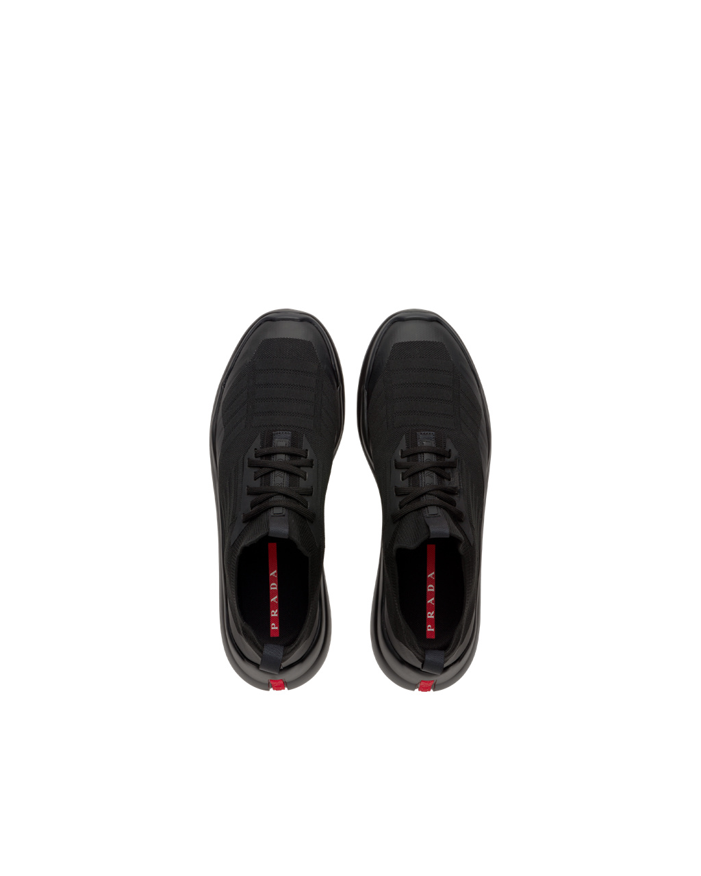 Prada Prada Toblach Technical Fabric Sneakers Svarte | LUTDKX465