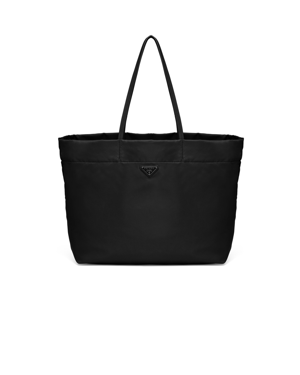 Prada Re-nylon And Saffiano Lær Tote Bag Svarte | OBCVTI234