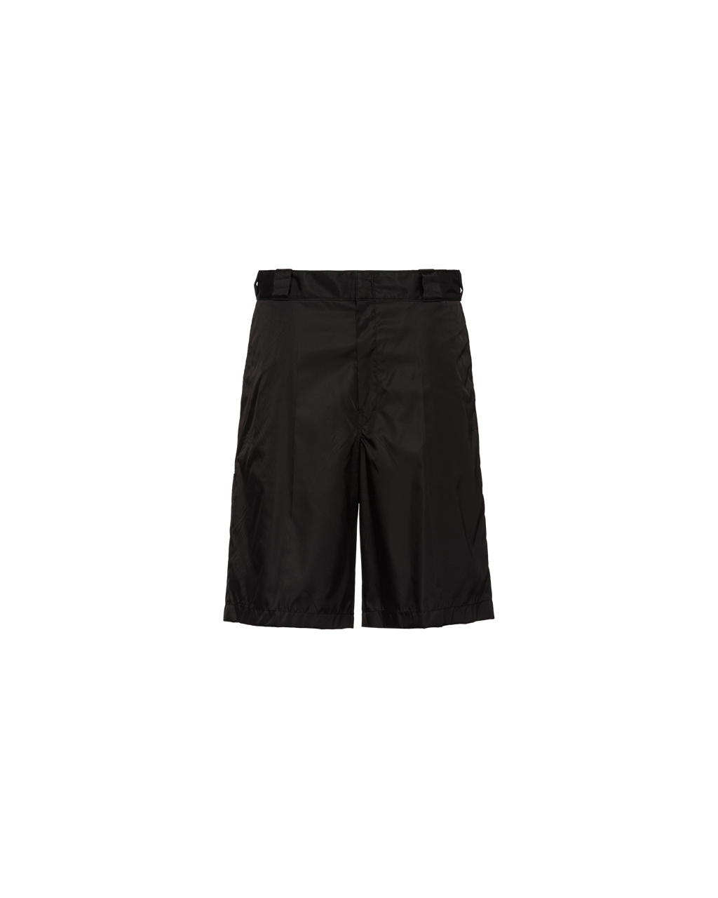 Prada Re-nylon Bermudas Svarte | 731-UCNRPS