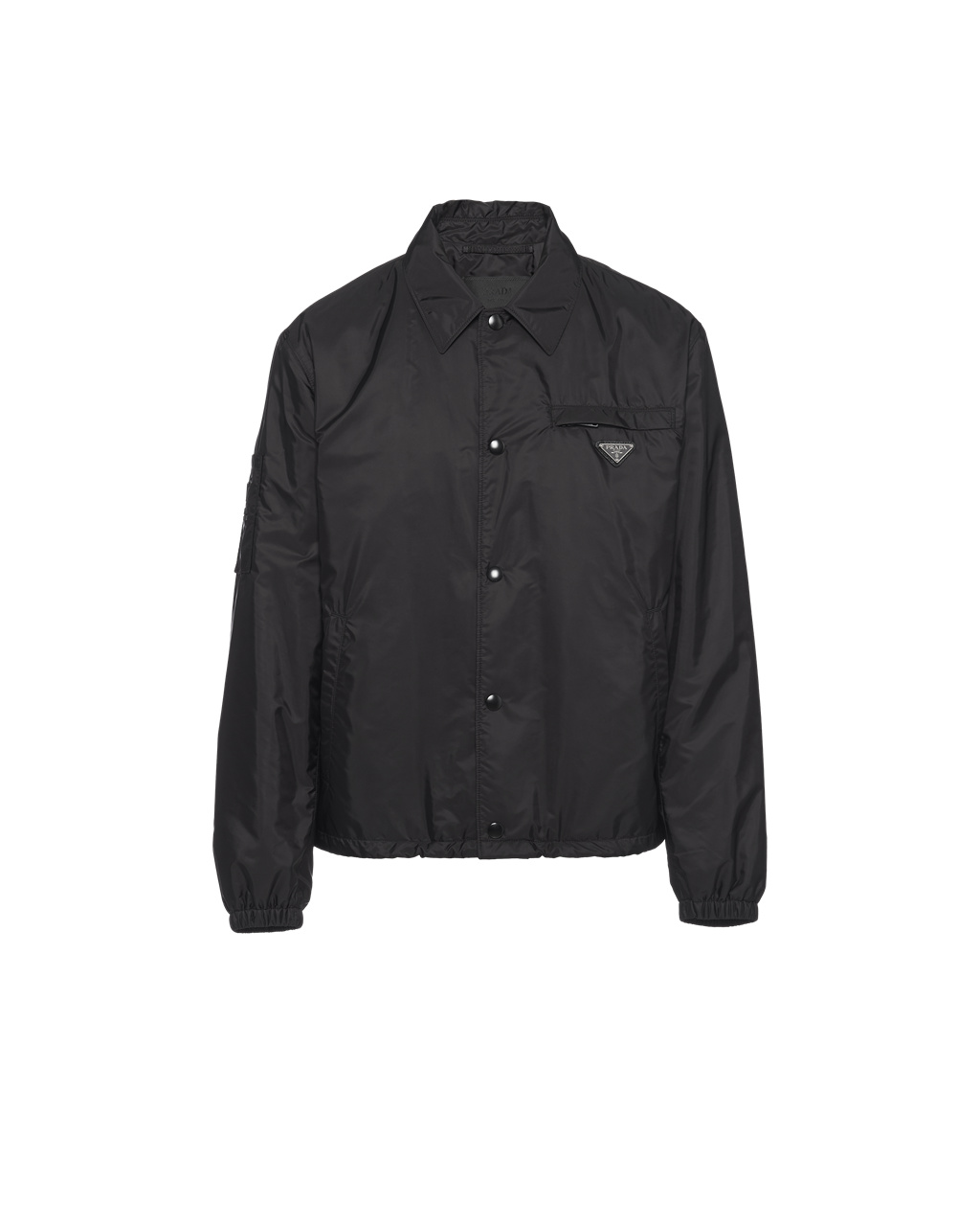 Prada Re-nylon Blouson Jacket Svarte | 765-ZNVDAQ