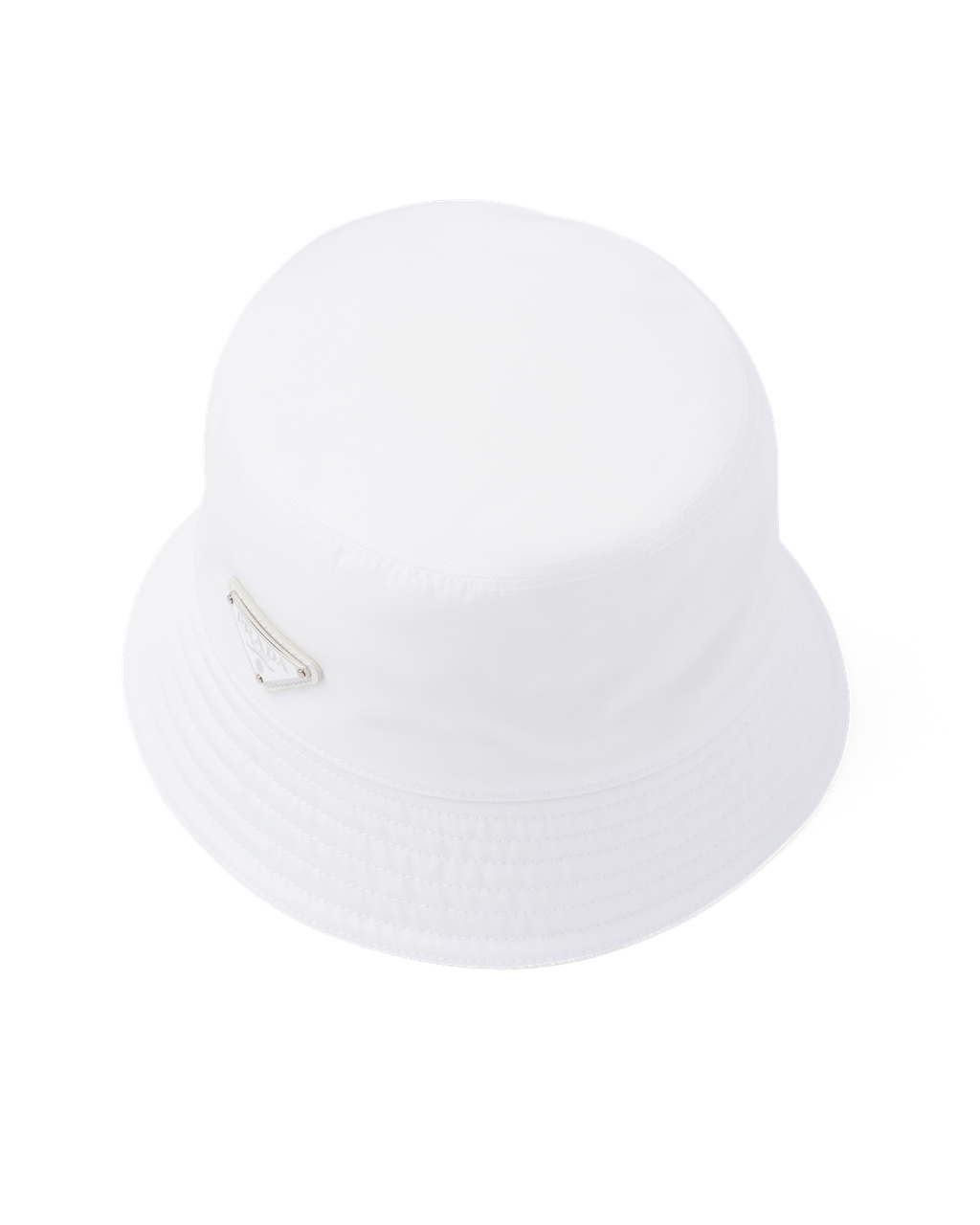 Prada Re-nylon Bucket Hat Hvite | 019-AZDOYJ