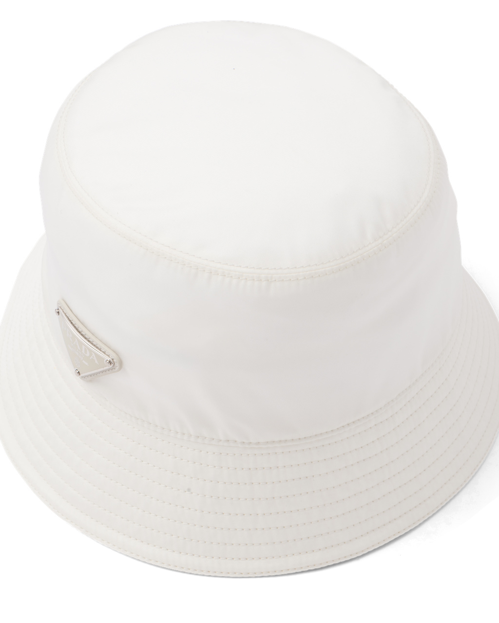 Prada Re-nylon Bucket Hat Hvite | 495-XQYJGK