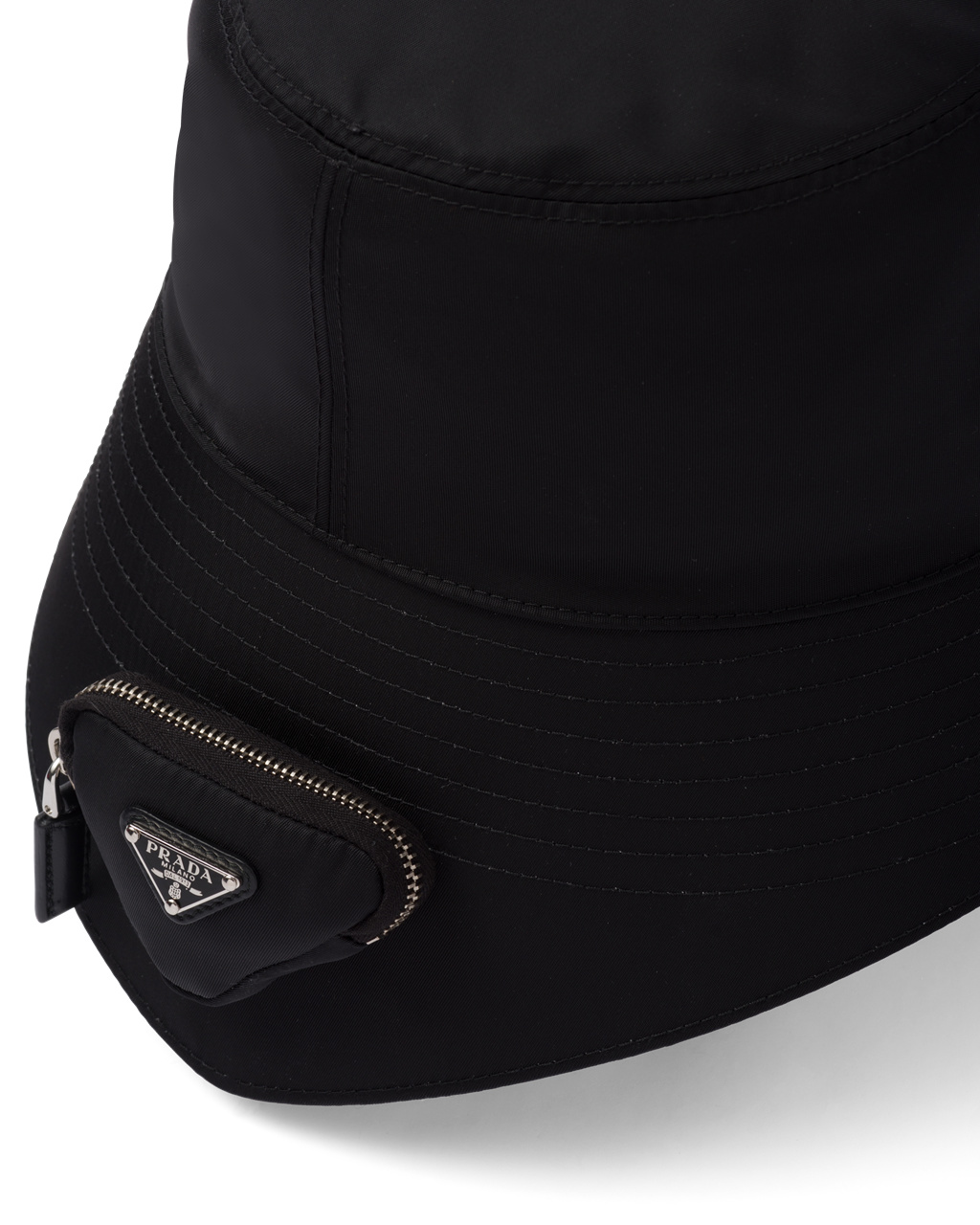 Prada Re-nylon Bucket Hat Svarte | 539-SUYMXW