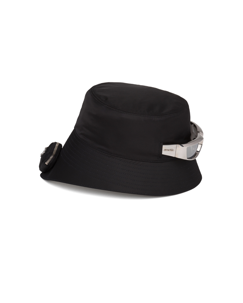 Prada Re-nylon Bucket Hat Svarte | 539-SUYMXW