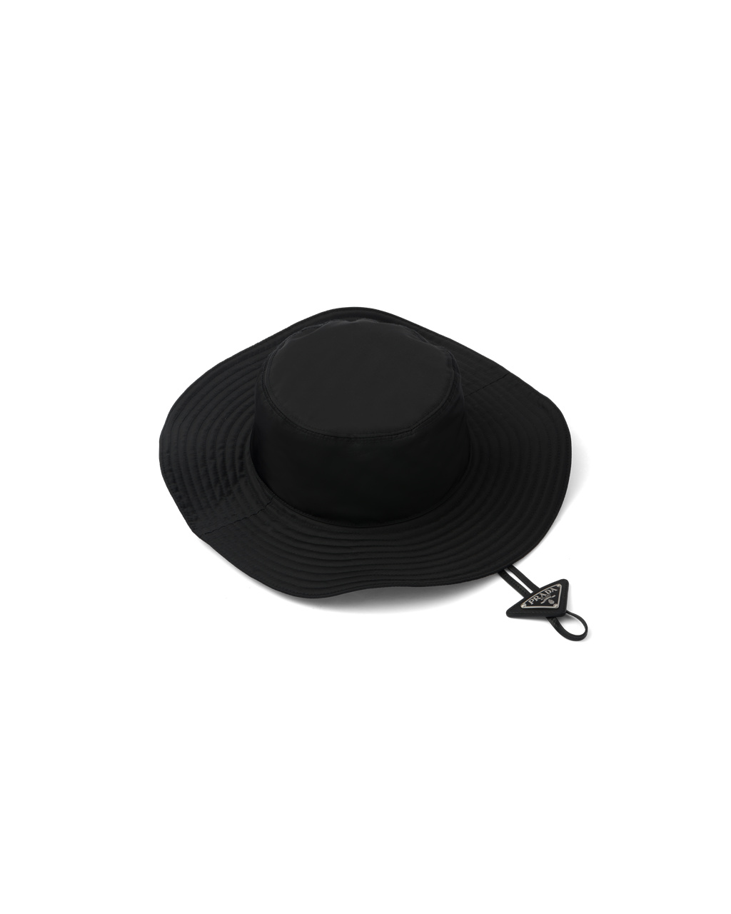 Prada Re-nylon Hat Svarte | 275-KDPVBA