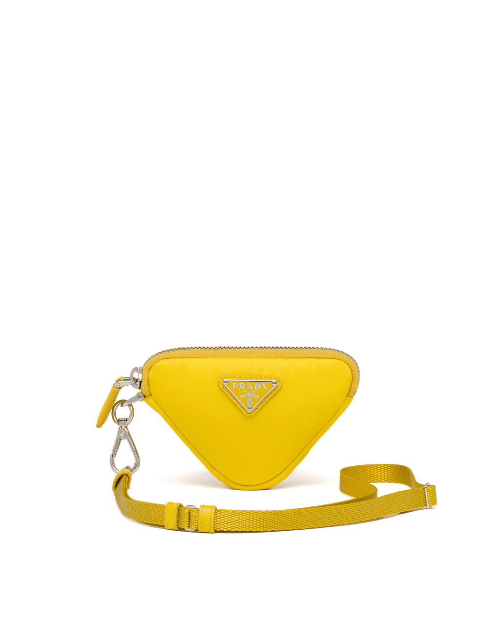 Prada Re-nylon Mini Pouch Gul | 526-BPEDMX