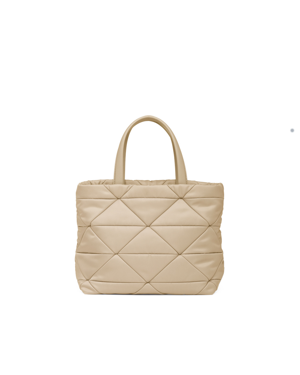 Prada Re-nylon Padded Tote Bag Beige | VAJFHP154