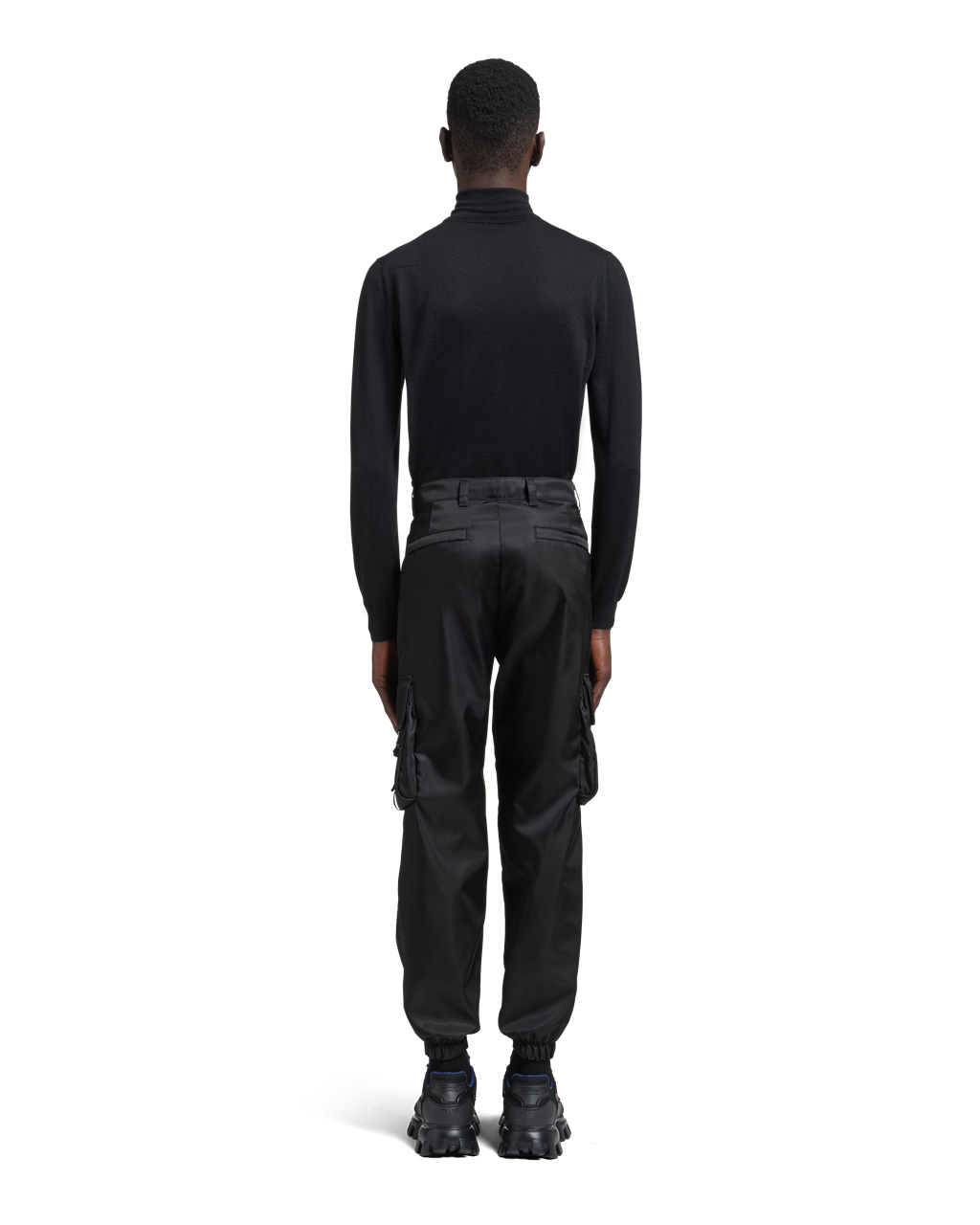 Prada Re-nylon Pants Svarte | 603-YJZGDO