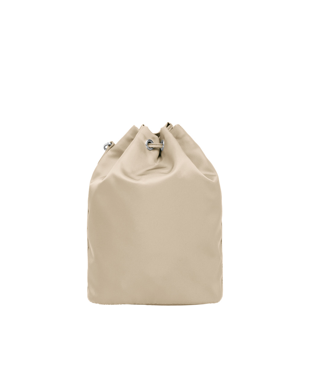 Prada Re-nylon Pouch Beige | 451-OYJUHT