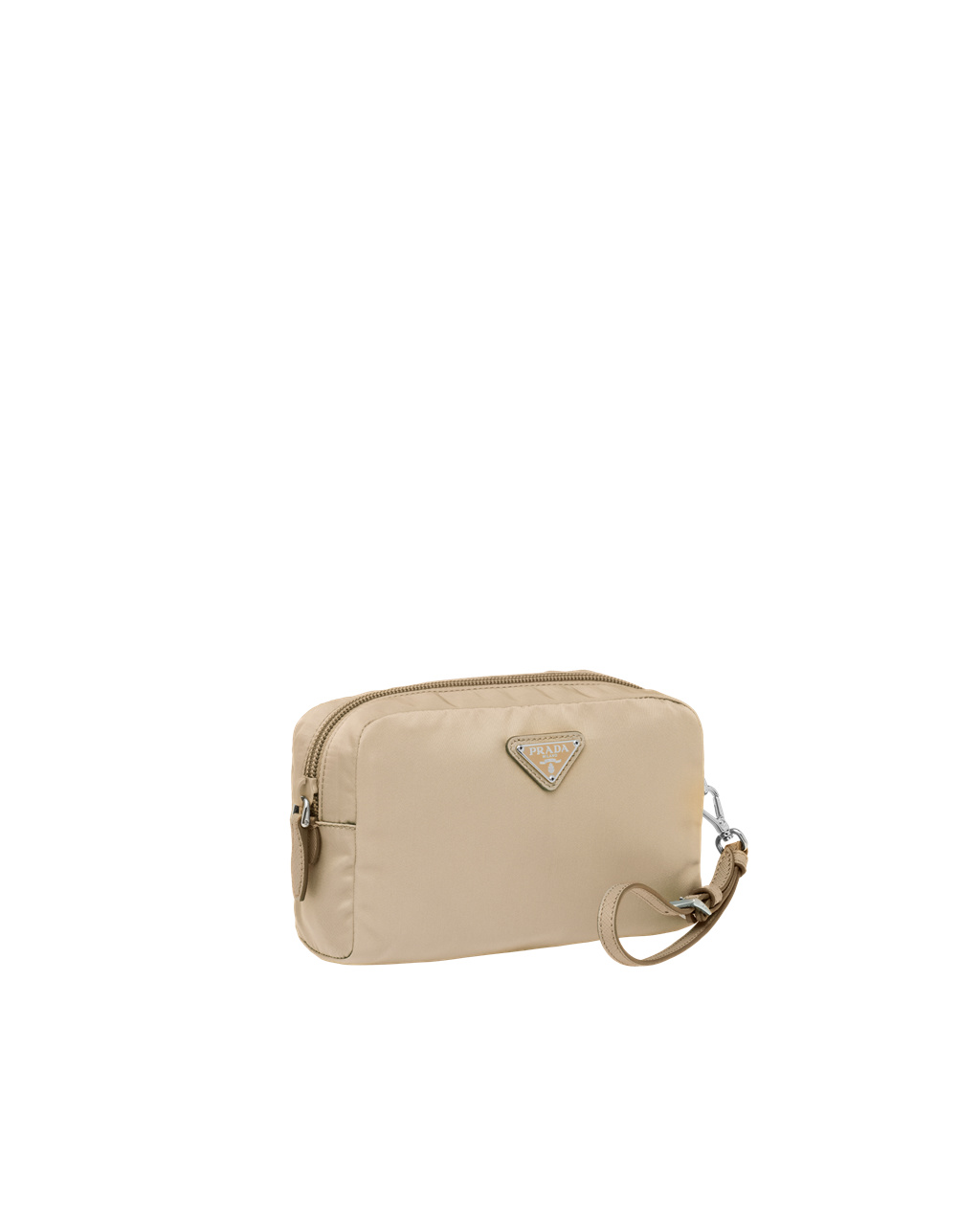 Prada Re-nylon Pouch Beige | 603-BFXAEO