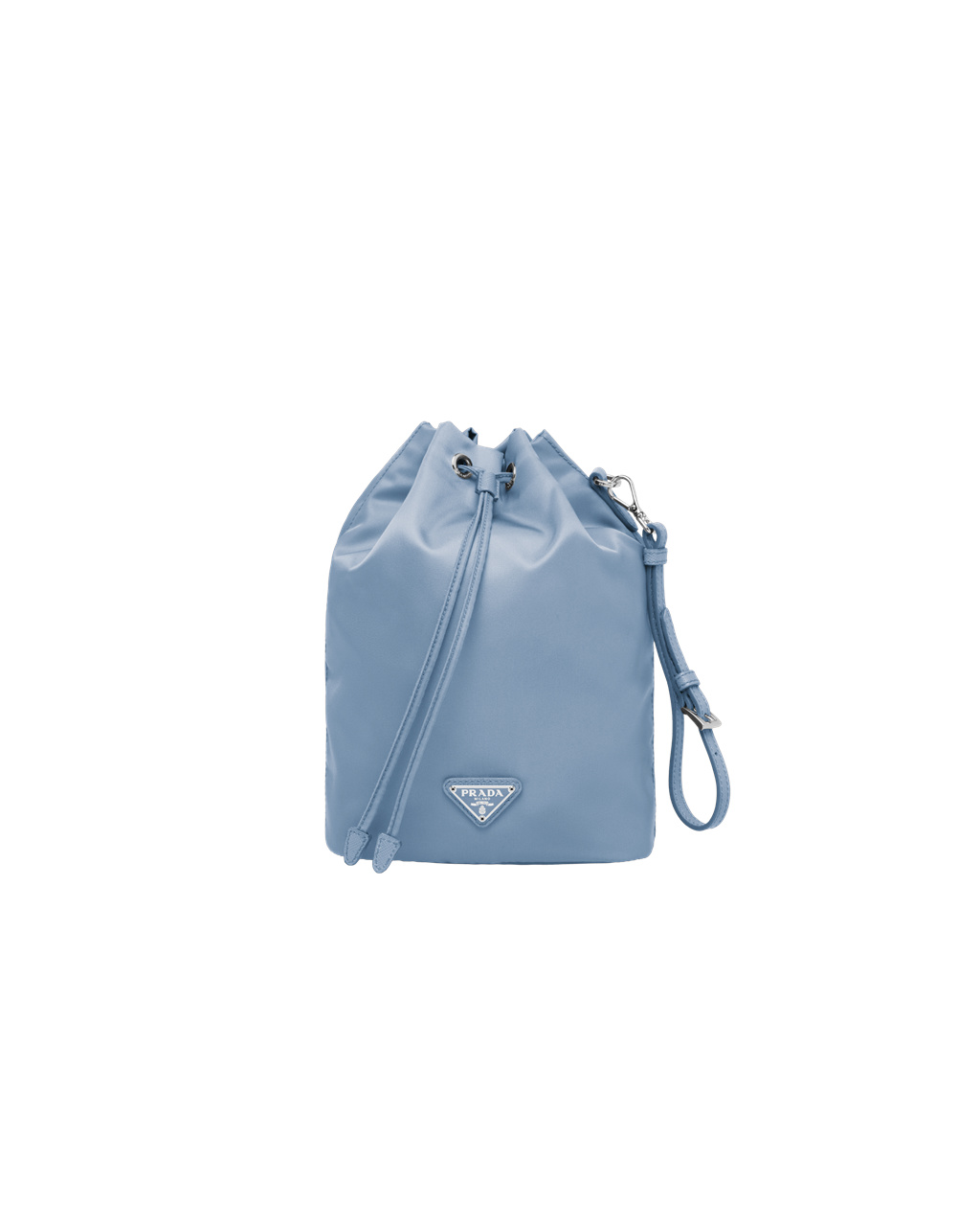 Prada Re-nylon Pouch Celeste | 361-KTVFLX