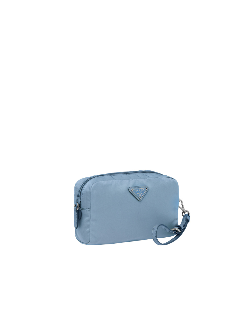 Prada Re-nylon Pouch Celeste | 504-ZTNDMO