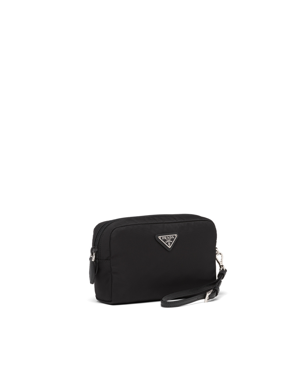 Prada Re-nylon Pouch Svarte | 293-EKYTVG