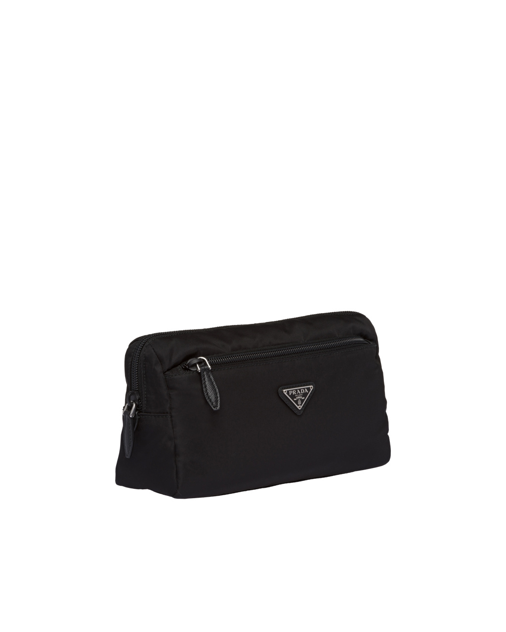 Prada Re-nylon Pouch Svarte Blå | 427-PIWNBK