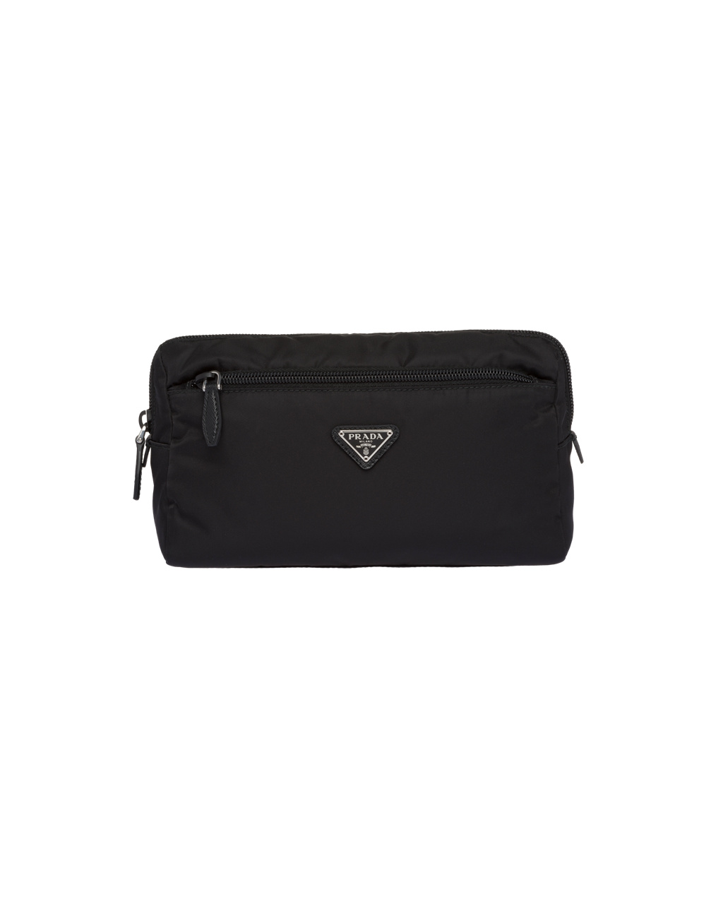 Prada Re-nylon Pouch Svarte Blå | 427-PIWNBK