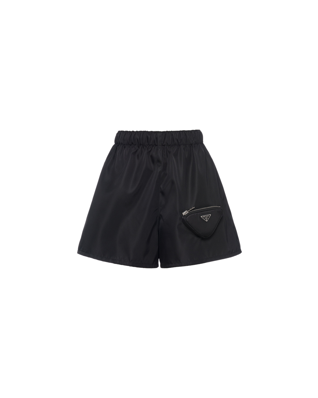 Prada Re-nylon Shorts With Pouch Svarte | 835-CVUSIE