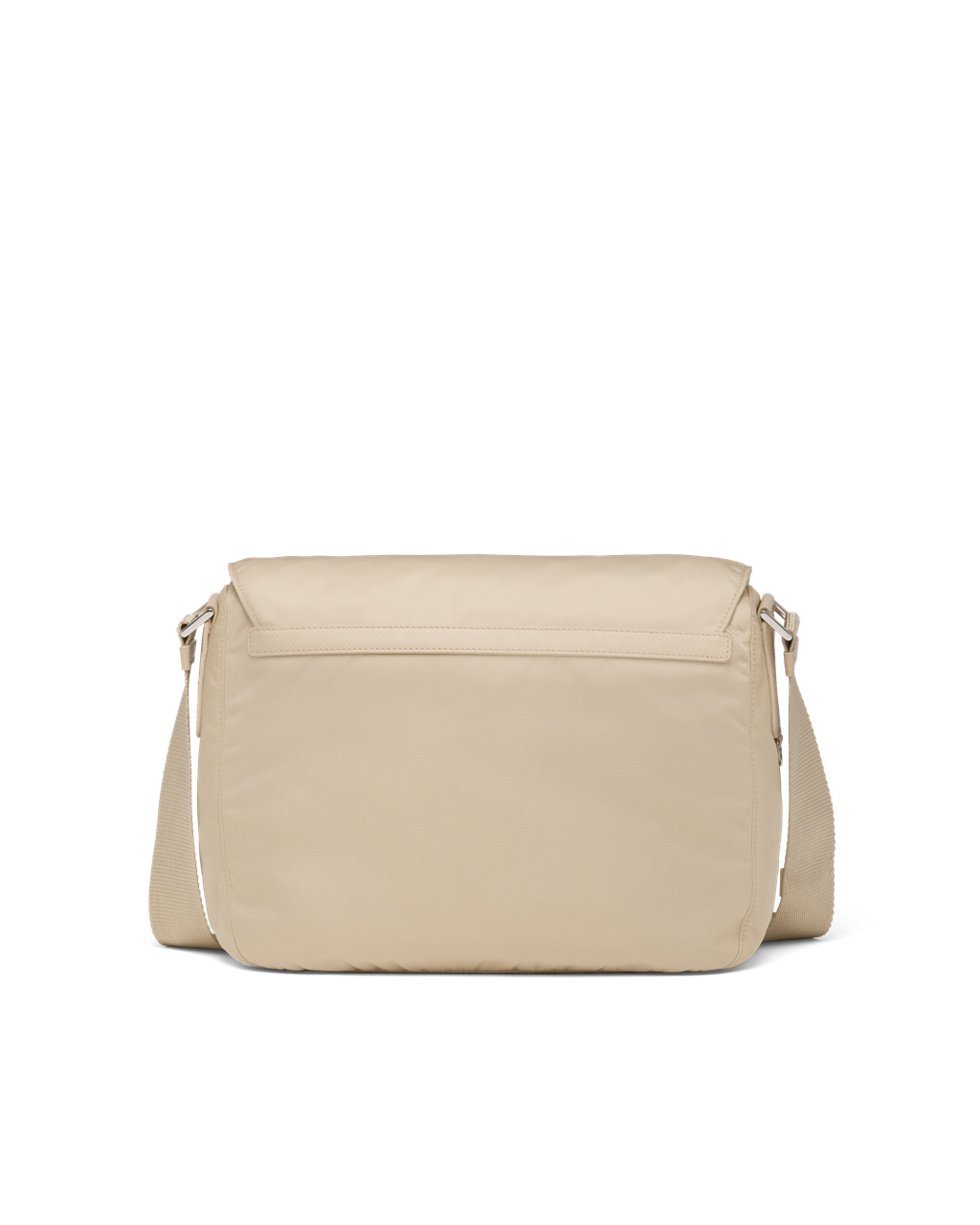 Prada Re-nylon Shoulder Bag Beige | 354-GVKFJQ