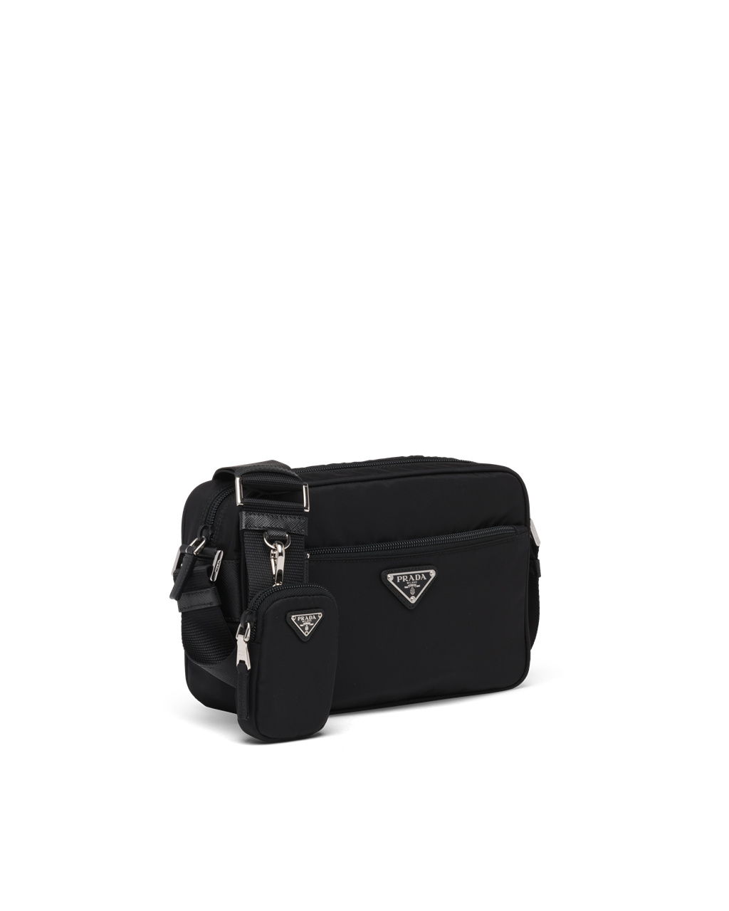 Prada Re-nylon Shoulder Bag Svarte | 240-ZKAWYN