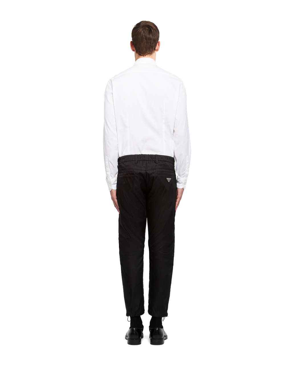 Prada Re-nylon Trousers Svarte | DZVFHI528