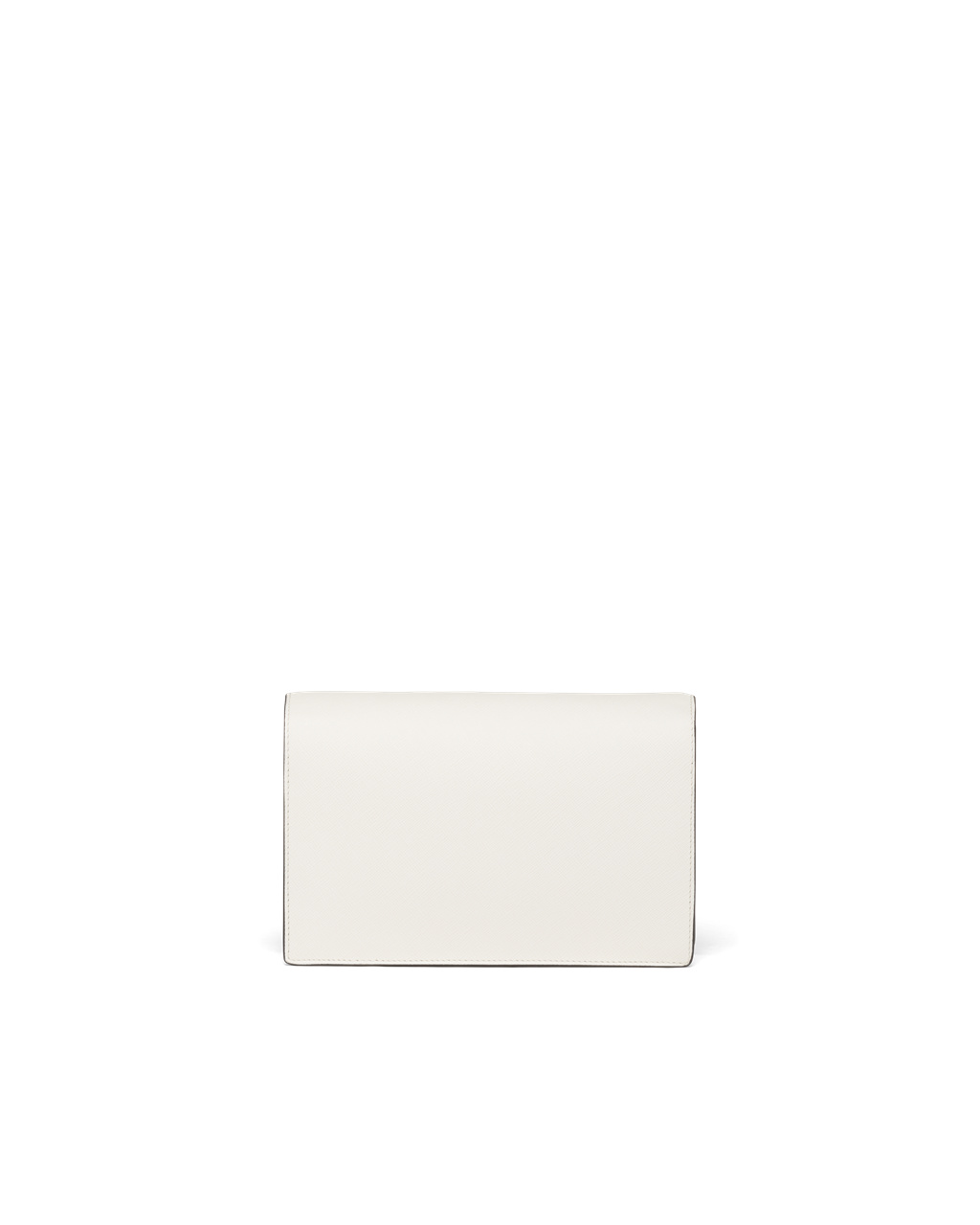 Prada Saffiano Lær Mini Envelope Bag Hvite | 530-SQONKW