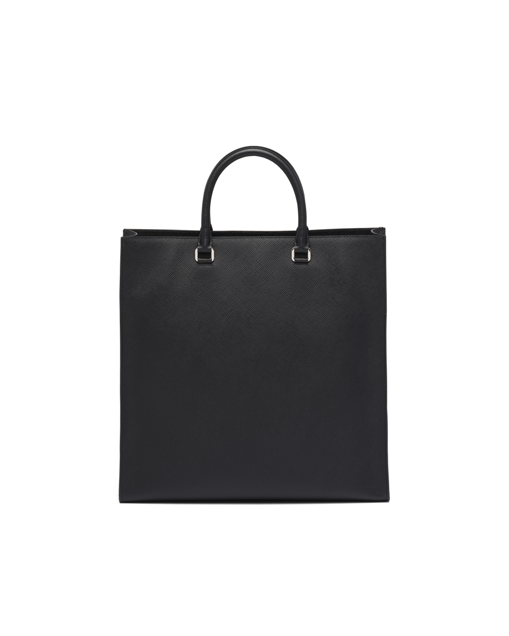 Prada Saffiano Lær Tote Svarte | SLCTJF936