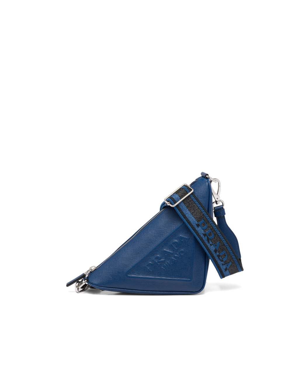 Prada Saffiano Prada Triangle Bag Bluette | 763-HYZFKC