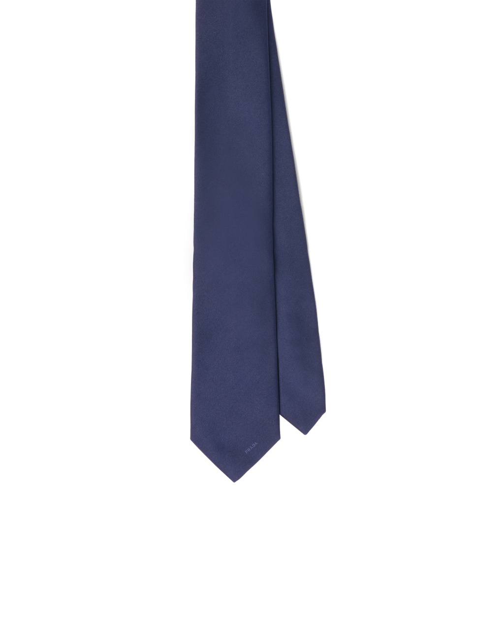 Prada Satin Tie Marineblå | JASUKH625