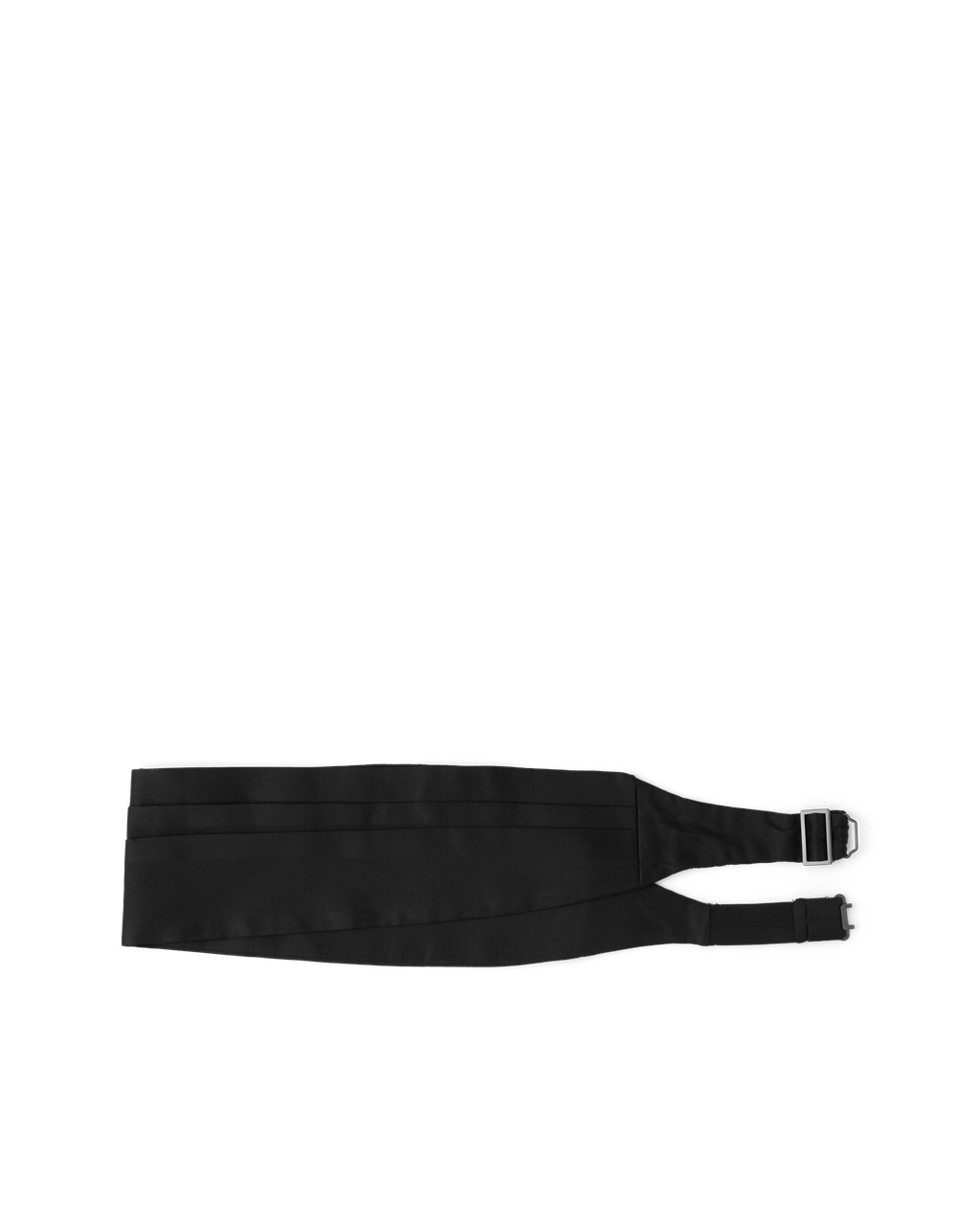 Prada Satin Tuxedo Cummerbund Svarte | 126-FYNQJB