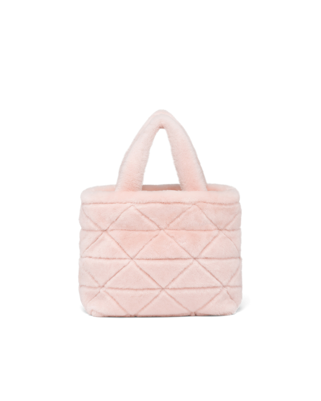 Prada Shearling Tote Rosa | NJPMOC583