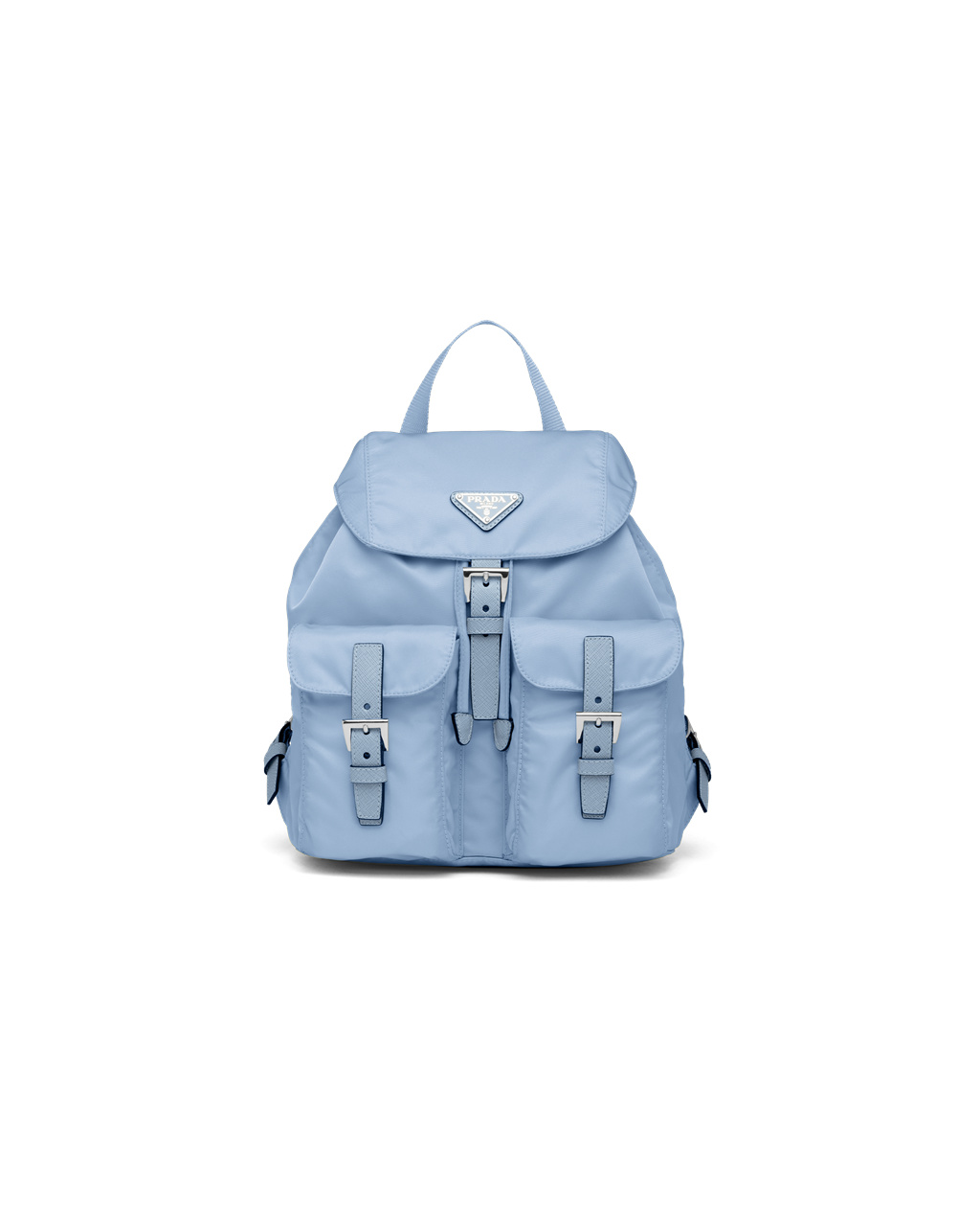 Prada Small Re-nylon Backpack Celeste | 098-BQJYVL