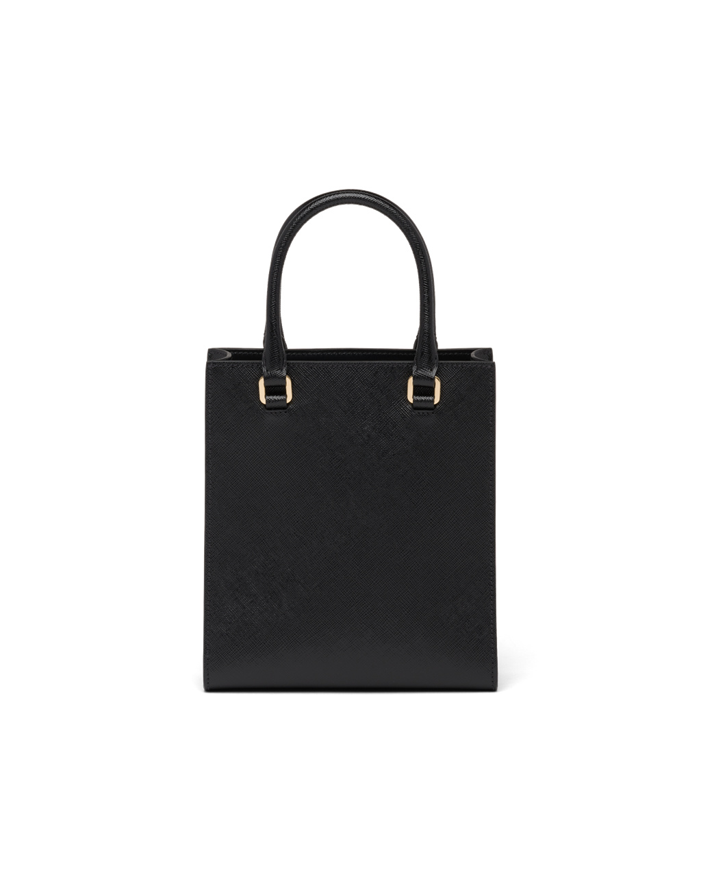 Prada Small Saffiano Lær Handbag Svarte | IOYXMK960