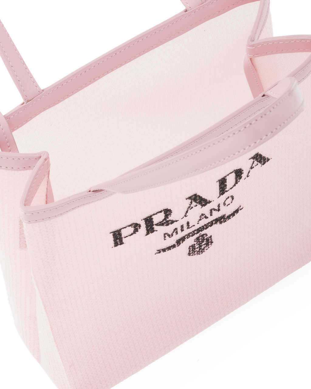 Prada Small Sequined Mesh Tote Bag Rosa | EIASPK438