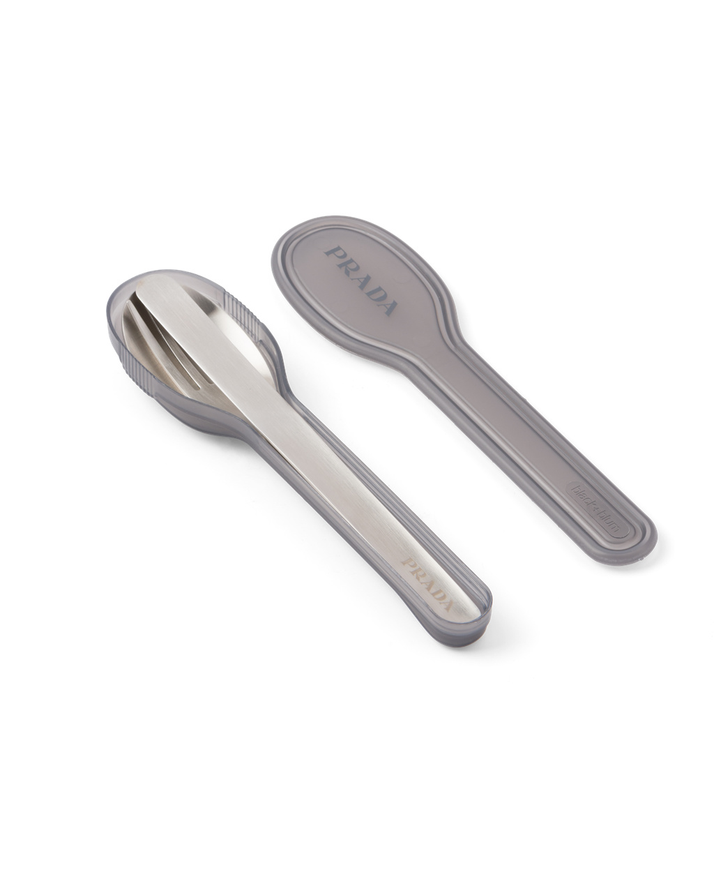 Prada Stainless Steel Cutlery Set Steel Gray | 549-KPRAGN