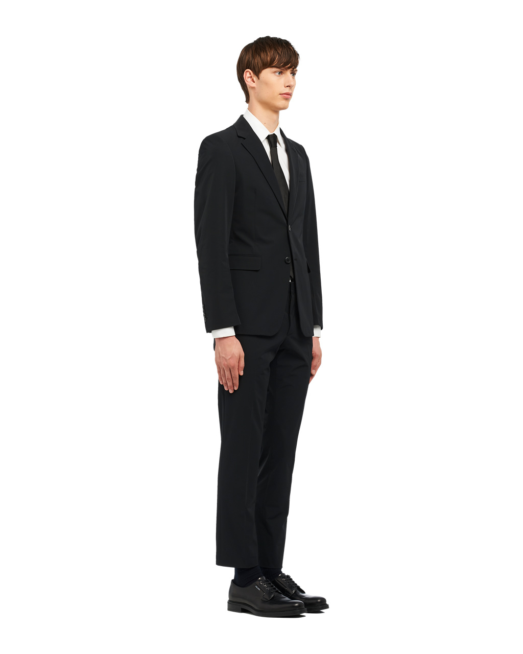 Prada Technical Fabric Single-breasted Suit Svarte | STOIVJ798