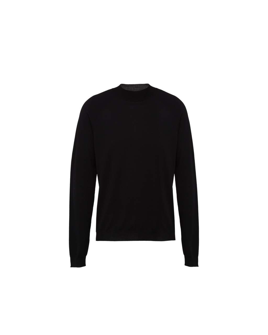 Prada Worsted Wool Turtleneck Genser Svarte | TALYWM193