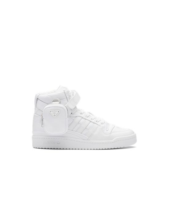 Prada Adidas For Prada Re-nylon Forum High-top Sneakers Hvite | UBEYAX752