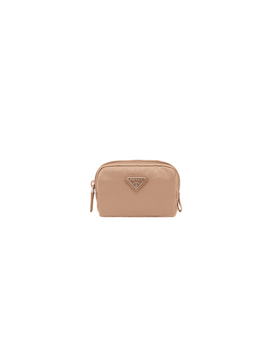 Prada Nylon Pouch Beige | 970-UEFXGM