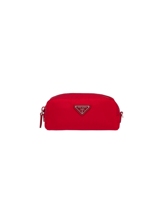 Prada Nylon Pouch Rød | 519-TFBHGE