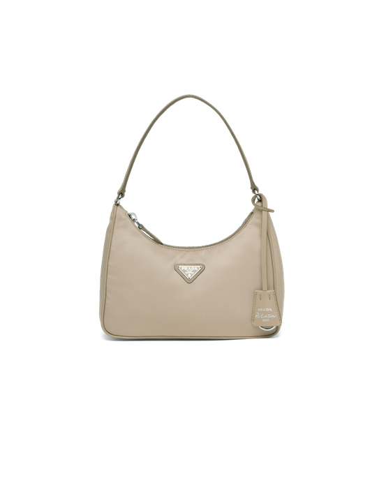 Prada Prada Re-edition 2005 Re-nylon Mini Bag Beige | 894-LSUWXY