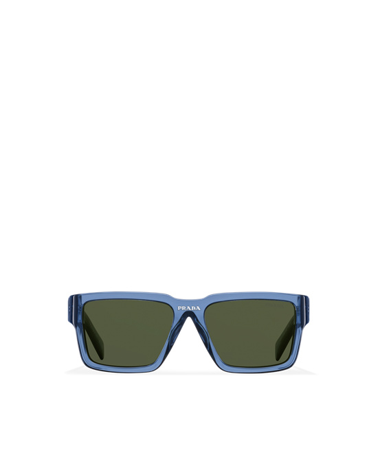 Prada Prada Runway Sunglasses Squared Grønn | RGMPHZ976